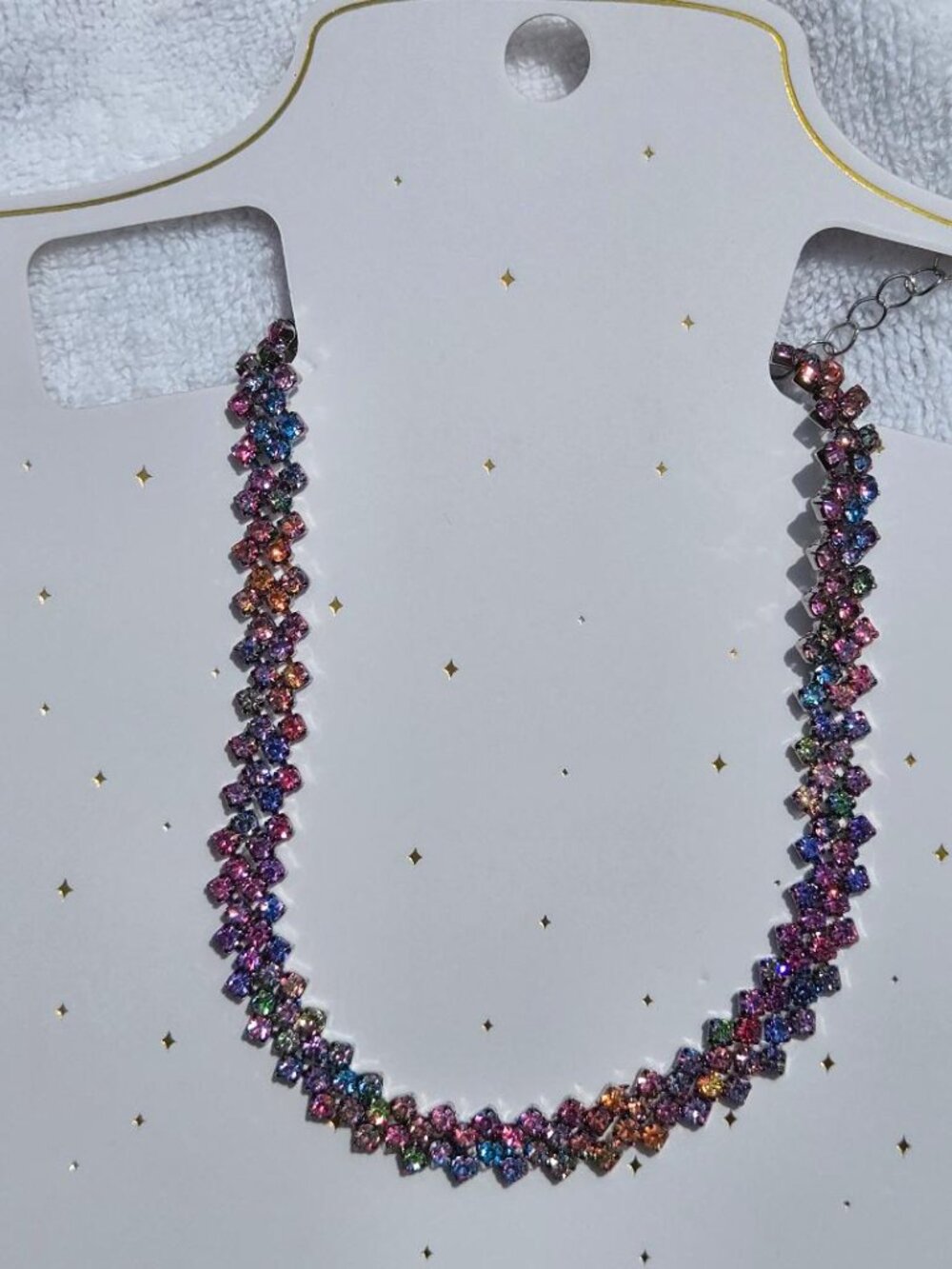 Cait CZ Collar Necklace - Picture 4 of 4